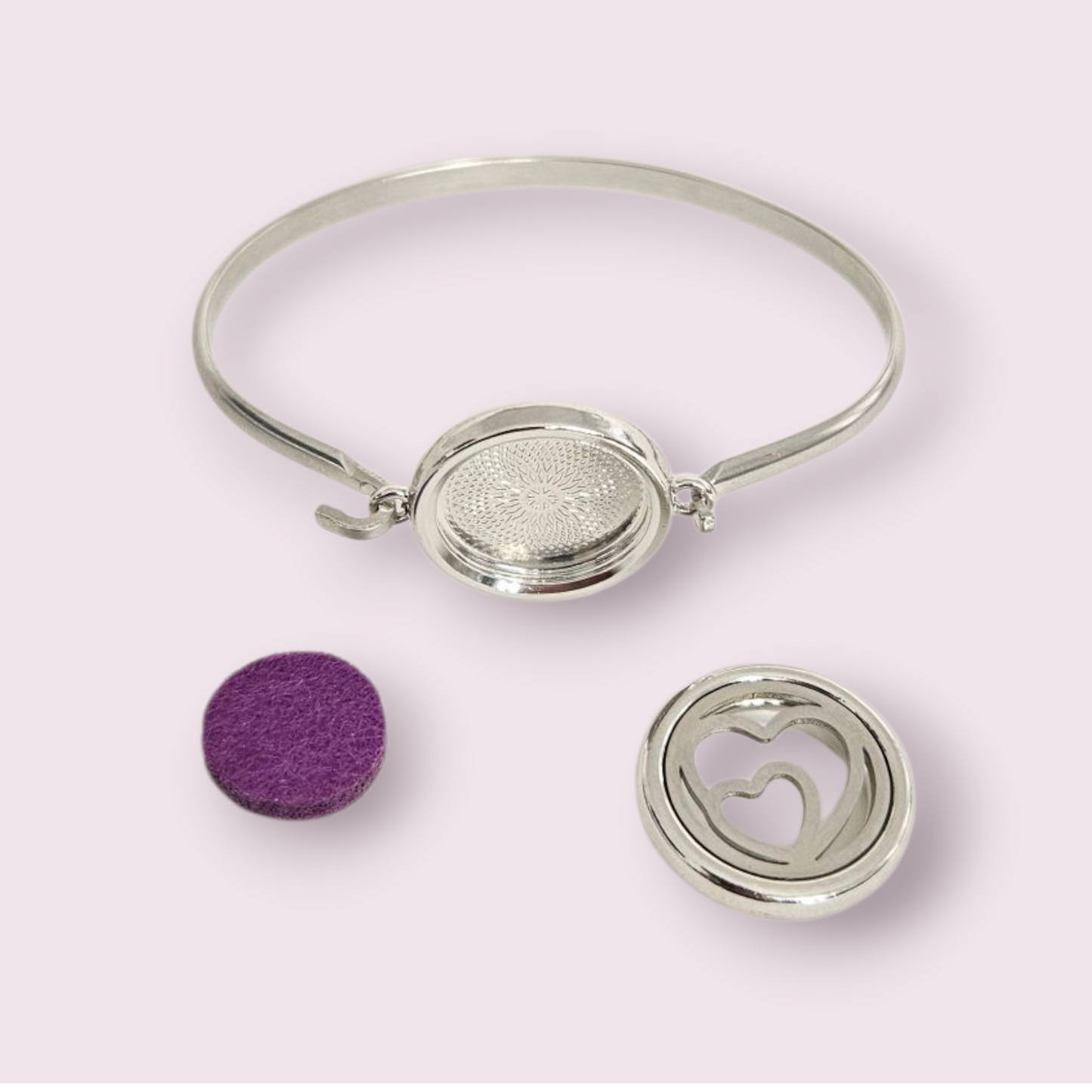 Puesera de Corazon de Aromaterapia